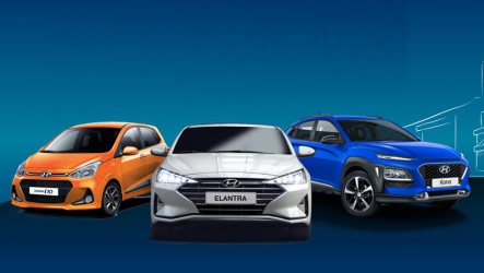 Thiết kế website mua bán giới thiệu đại lý xe ô tô Hyundai